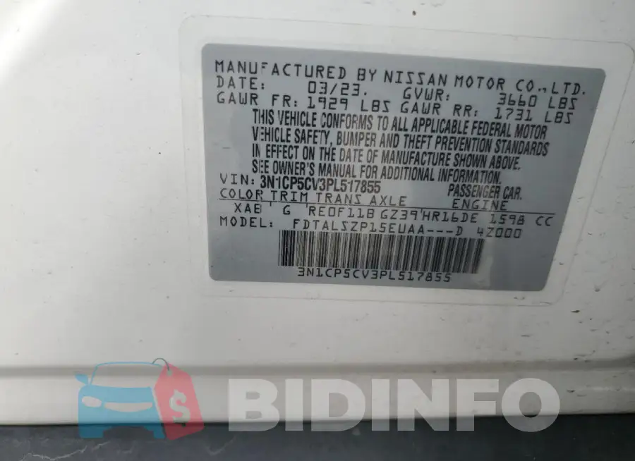 3N1CP5CV3PL517855 Photo# 12