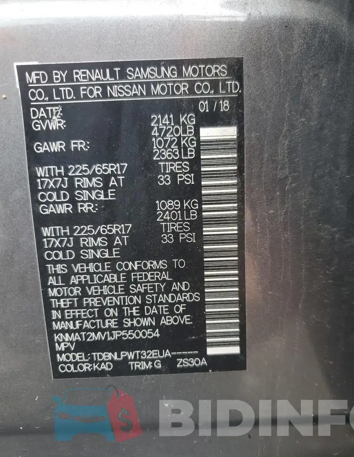 KNMAT2MV1JP550054 Photo# 13