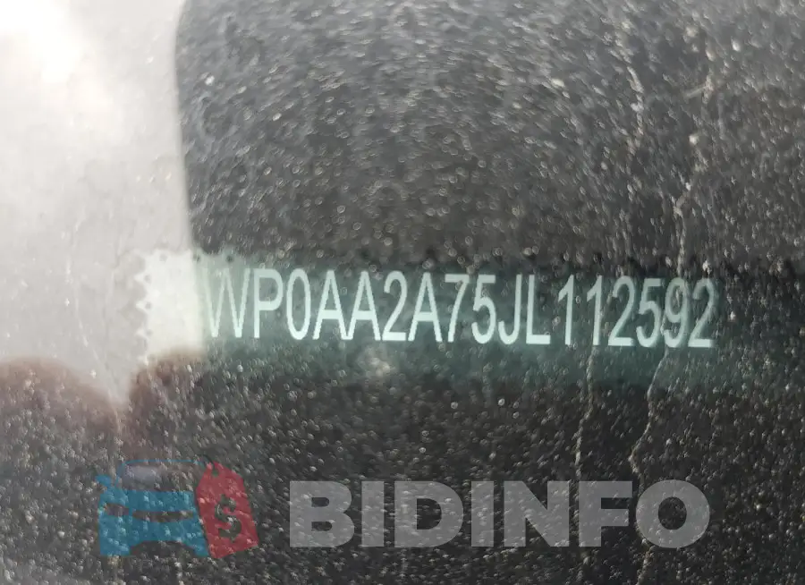 WP0AA2A75JL112592 Photo# 12