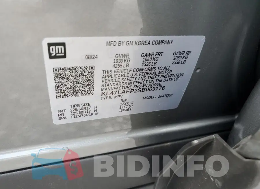 KL47LAEP2SB069176 Photo# 12