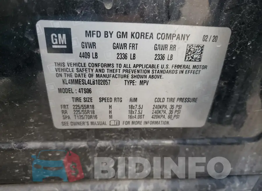 KL4MMESL4LB102057 Photo# 12