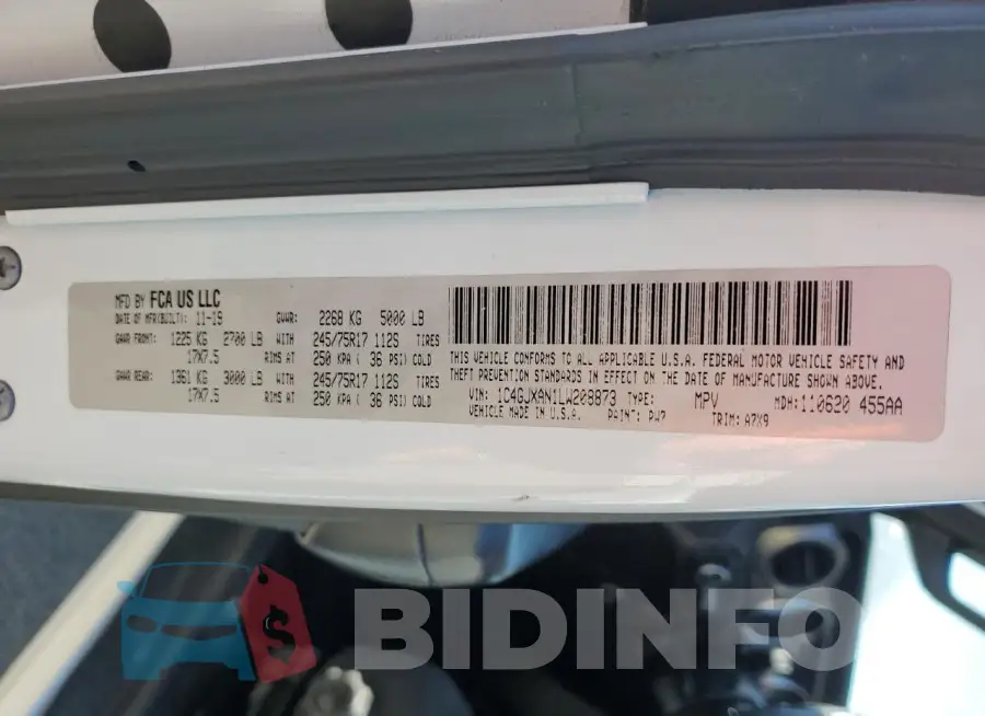 1C4GJXAN1LW208873 Photo# 14