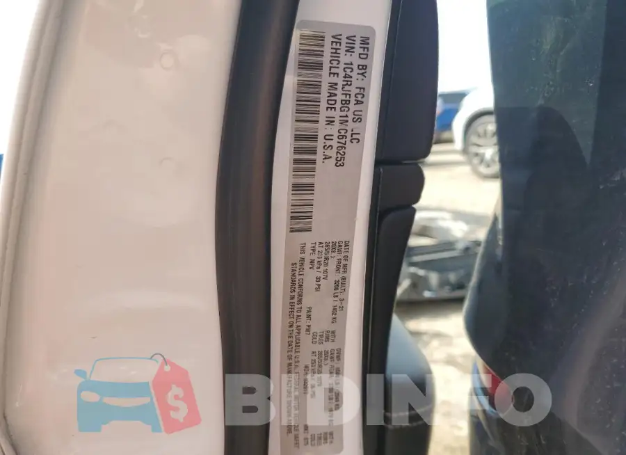 1C4RJFBG1MC676253 Photo# 14