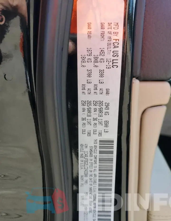 1C4RJFBG2LC243300 Photo# 13