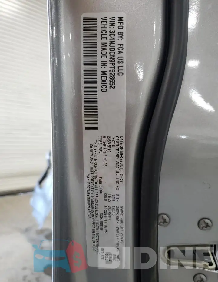 3C4NJDCN9PT528652 Photo# 14