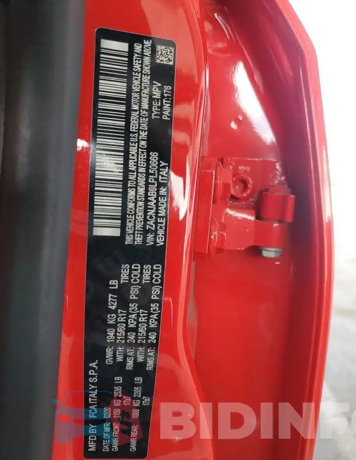 ZACNJAAB9LPL50666 Photo# 12