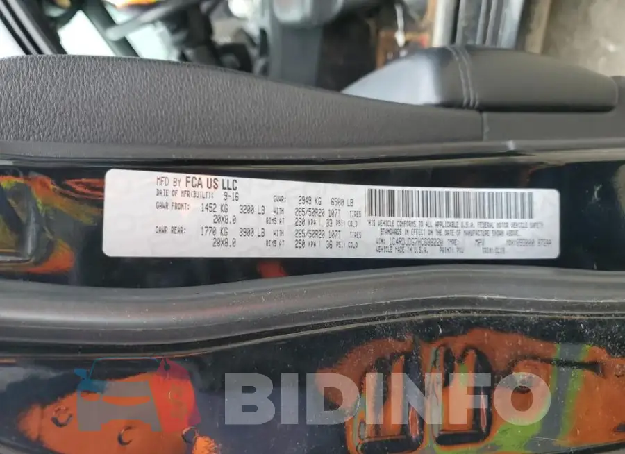 1C4RDJDG7HC686220 Photo# 13
