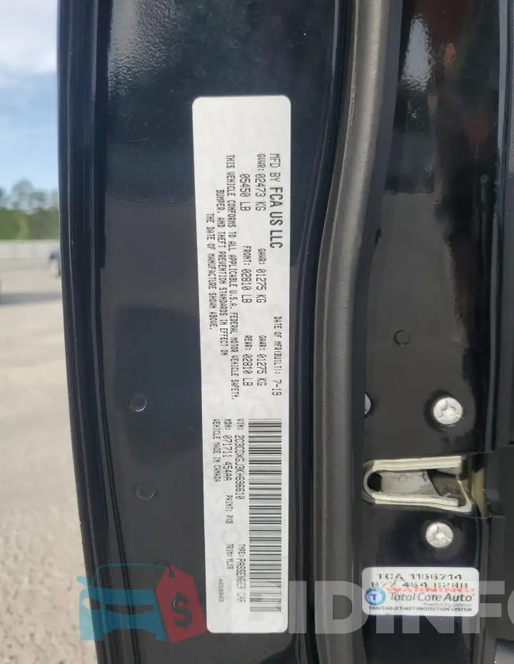 2C3CDXGJ3KH696610 Photo# 12
