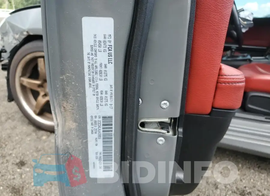 2C3CDXGJXJH120916 Photo# 13