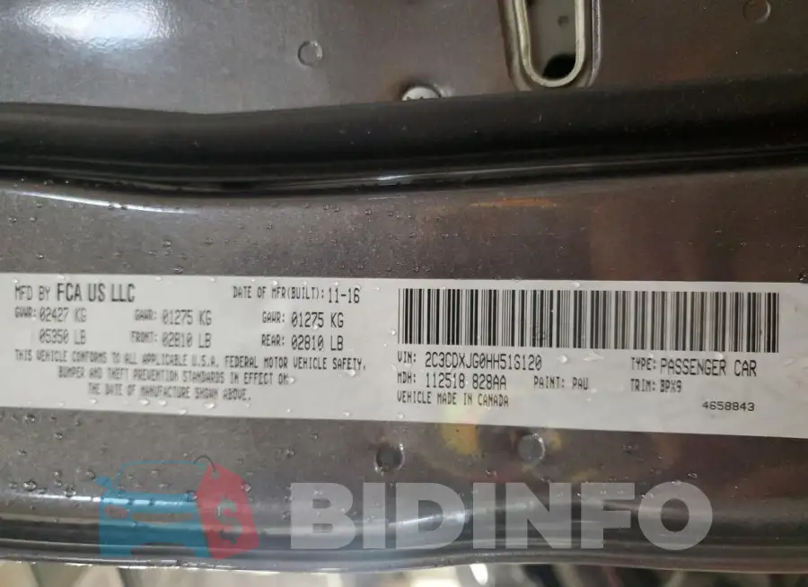 2C3CDXJG0HH516120 Photo# 12