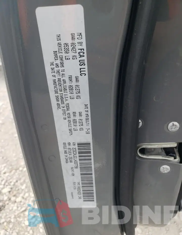 2C3CDXJG1JH337798 Photo# 12