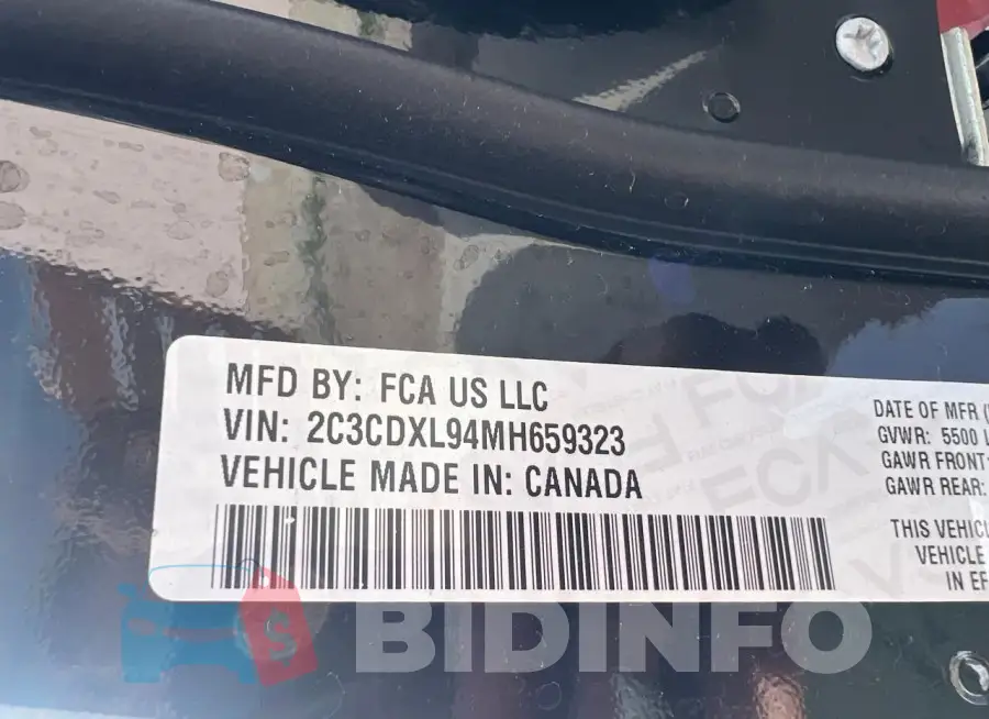 2C3CDXL94MH659323 Photo# 10