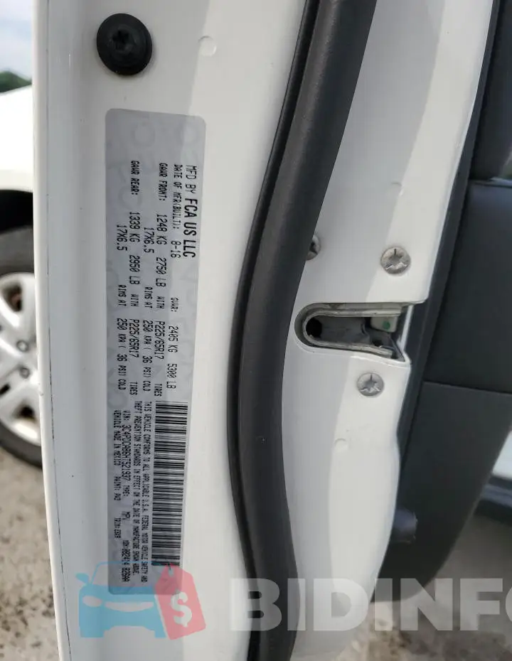 3C4PDCAB6HT521937 Photo# 13