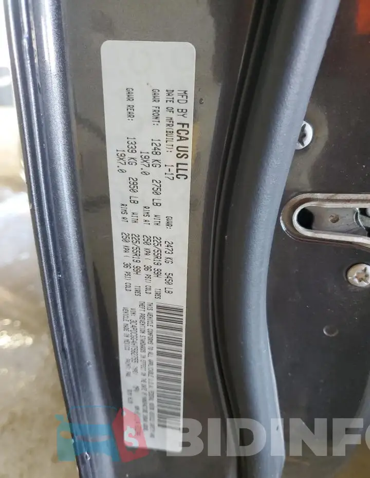 3C4PDCGG4HT582755 Photo# 13