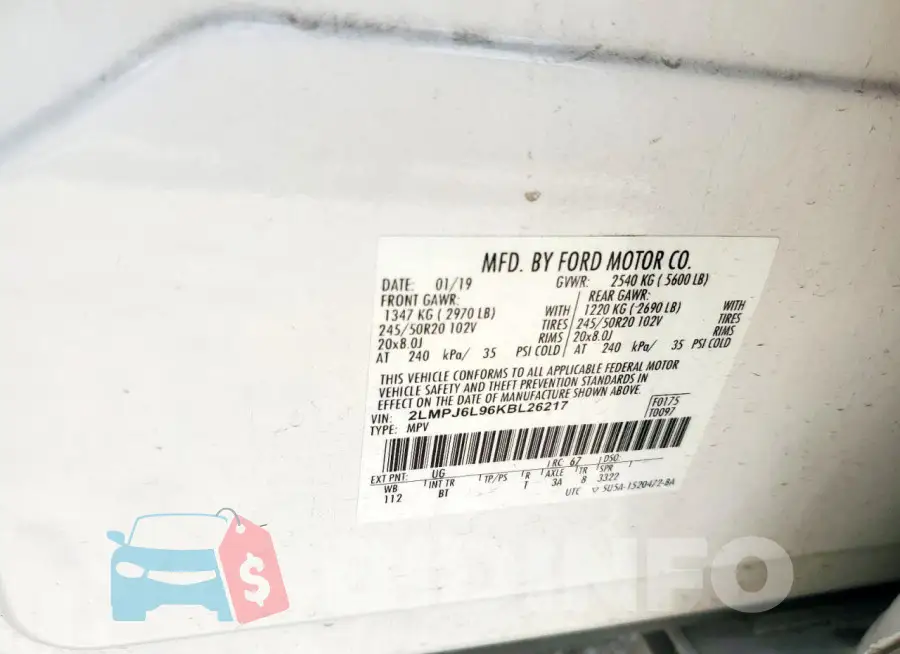 2LMPJ6L96KBL26217 Photo# 14