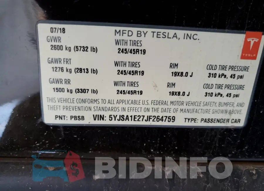 5YJSA1E27JF264759 Photo# 12