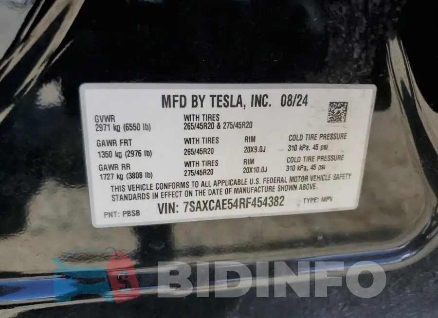 7SAXCAE54RF454382 Photo# 14