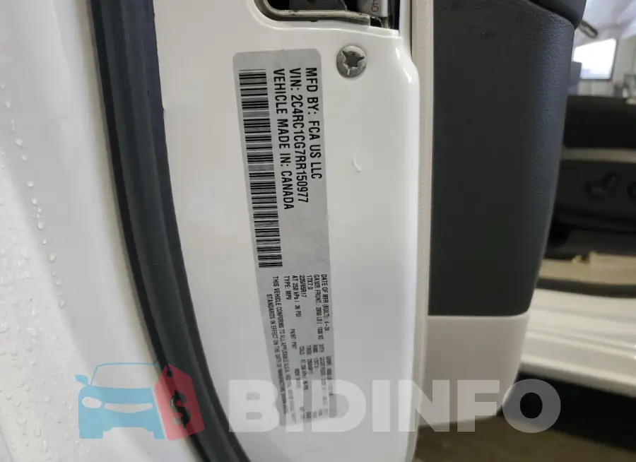 2C4RC1CG7RR150977 Photo# 13