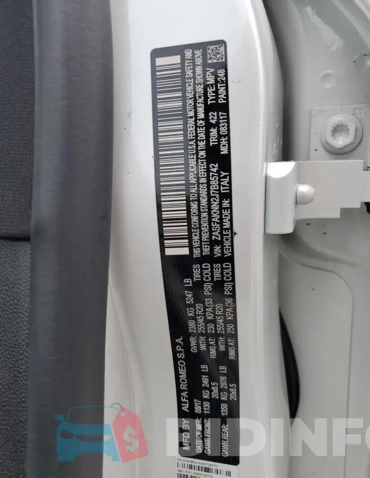 ZASFAKNN2J7B85742 Photo# 12