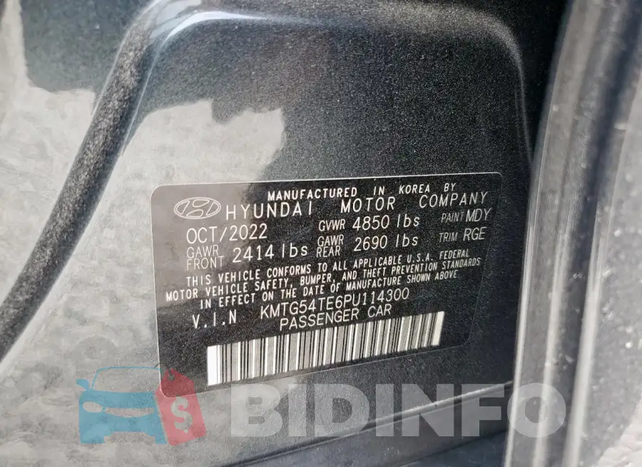 KMTG54TE6PU114300 Photo# 12