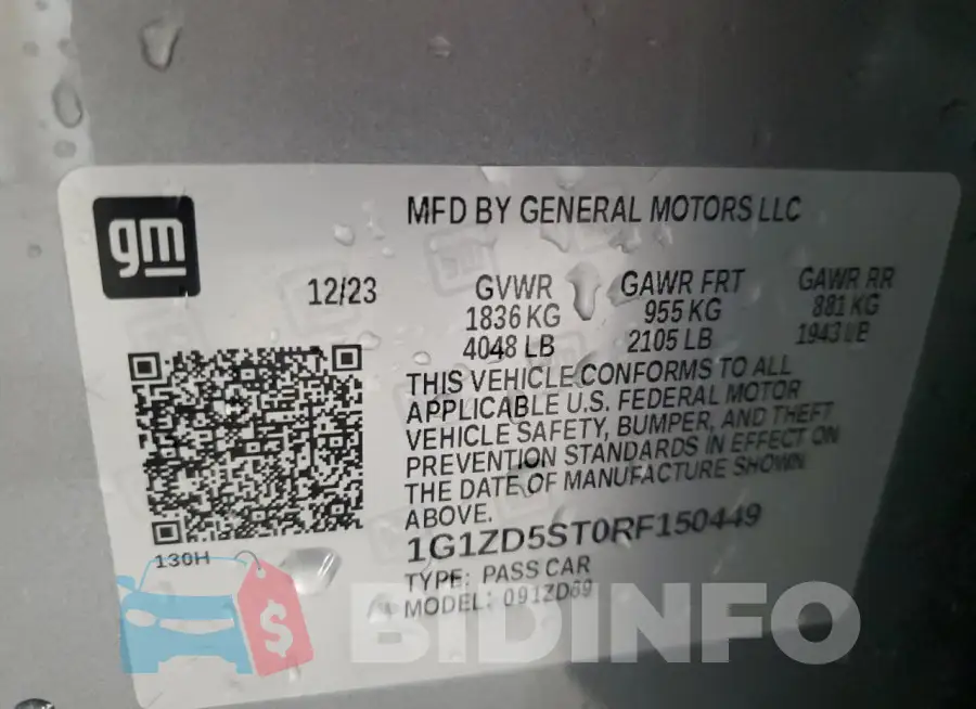 1G1ZD5ST0RF150449 Photo# 13