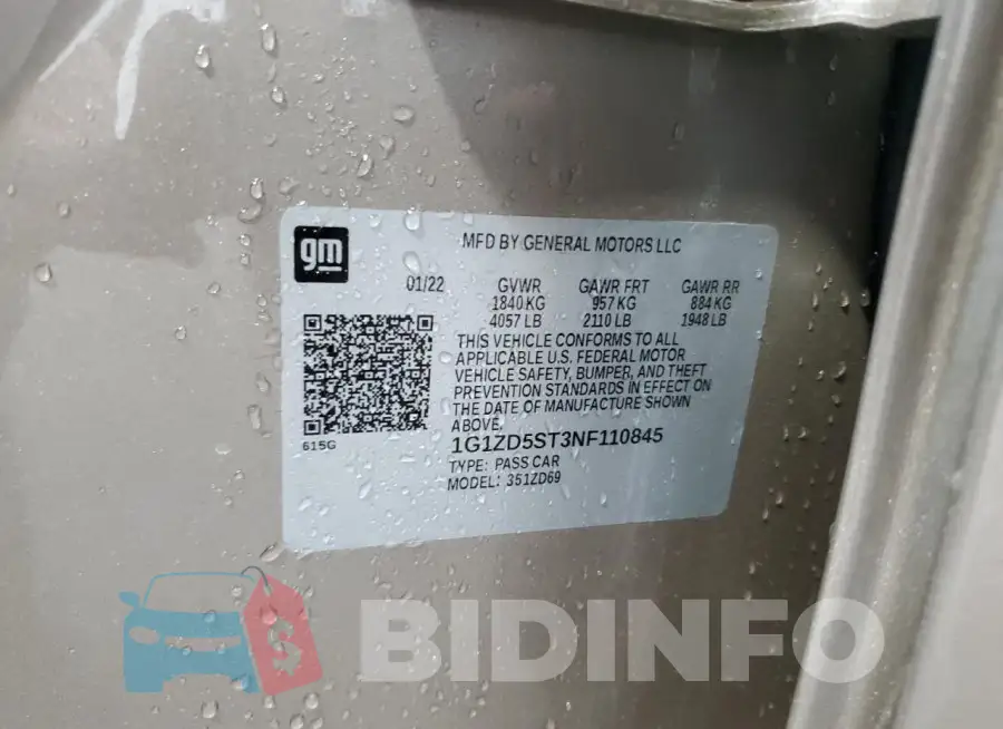 1G1ZD5ST3NF110845 Photo# 12