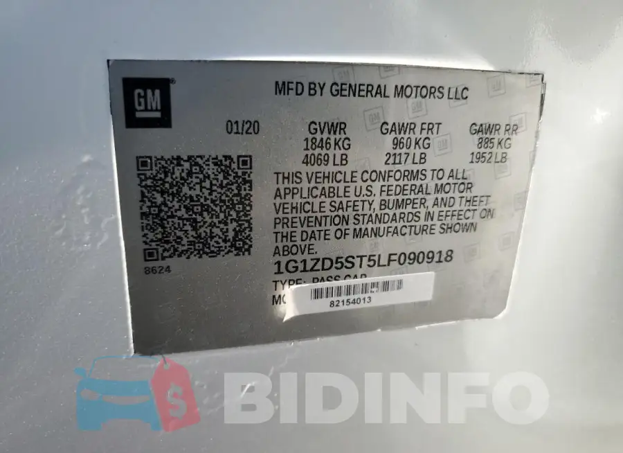 1G1ZD5ST5LF090918 Photo# 12