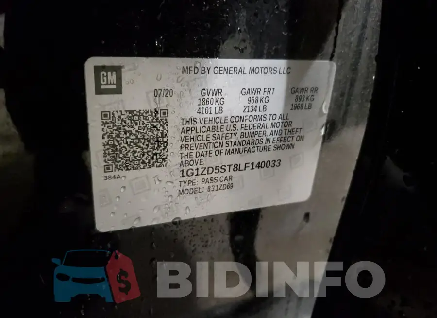 1G1ZD5ST8LF140033 Photo# 12