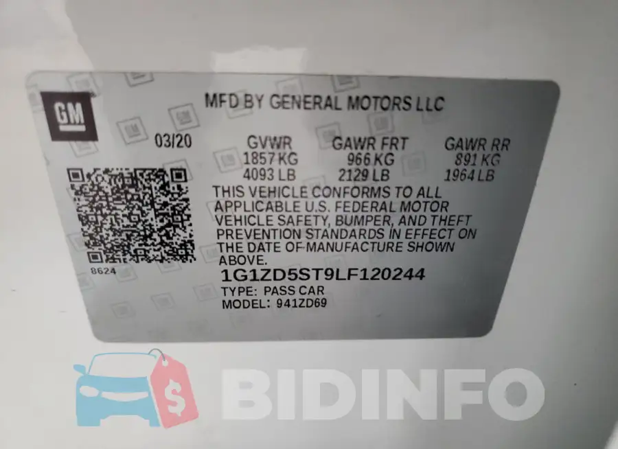 1G1ZD5ST9LF120244 Photo# 12