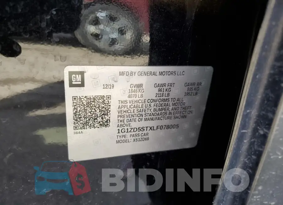 1G1ZD5STXLF078005 Photo# 12