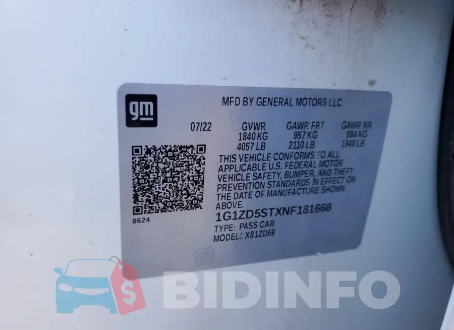 1G1ZD5STXNF181668 Photo# 12