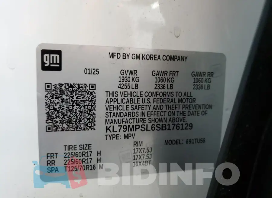 KL79MPSL6SB176129 Photo# 14