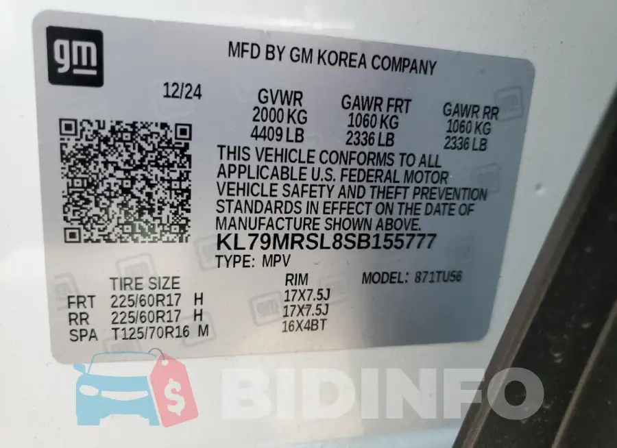 KL79MRSL8SB155777 Photo# 12