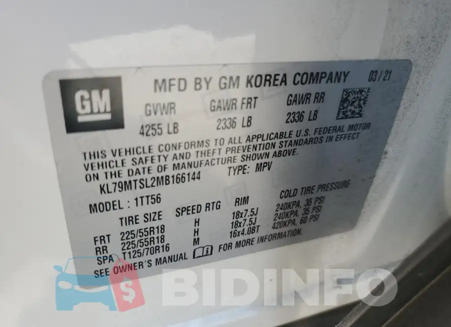 KL79MTSL2MB166144 Photo# 12