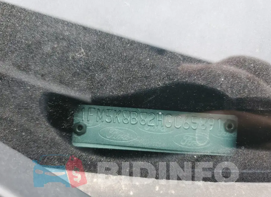 1FM5K8B82HGC65891 Photo# 14