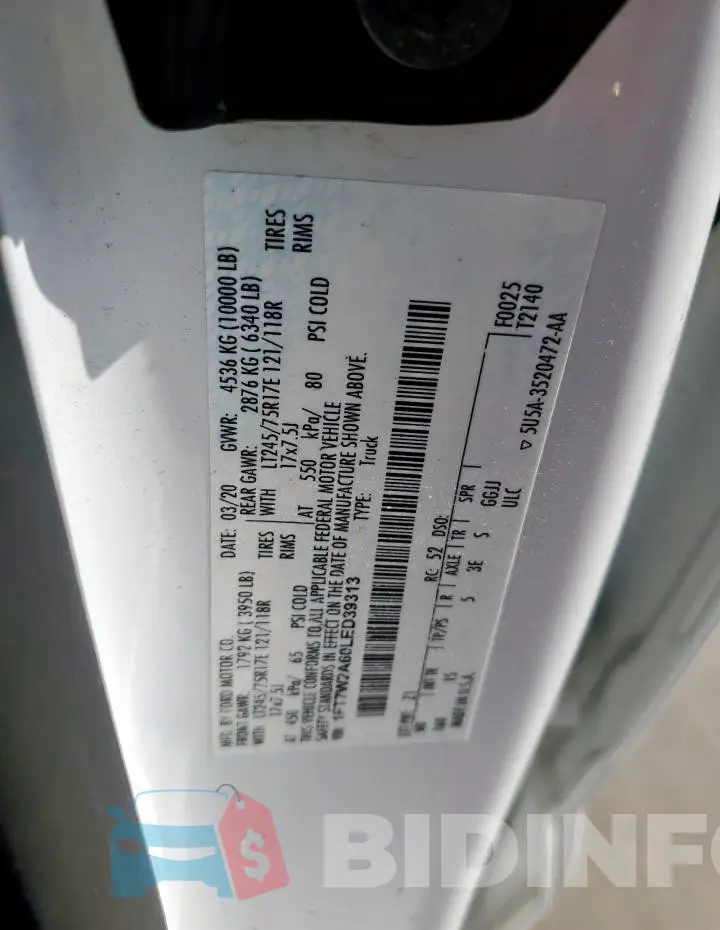 1FT7W2A60LED39313 Photo# 12