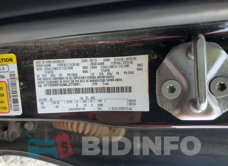 1FTER4FH6MLD75881 Photo# 12