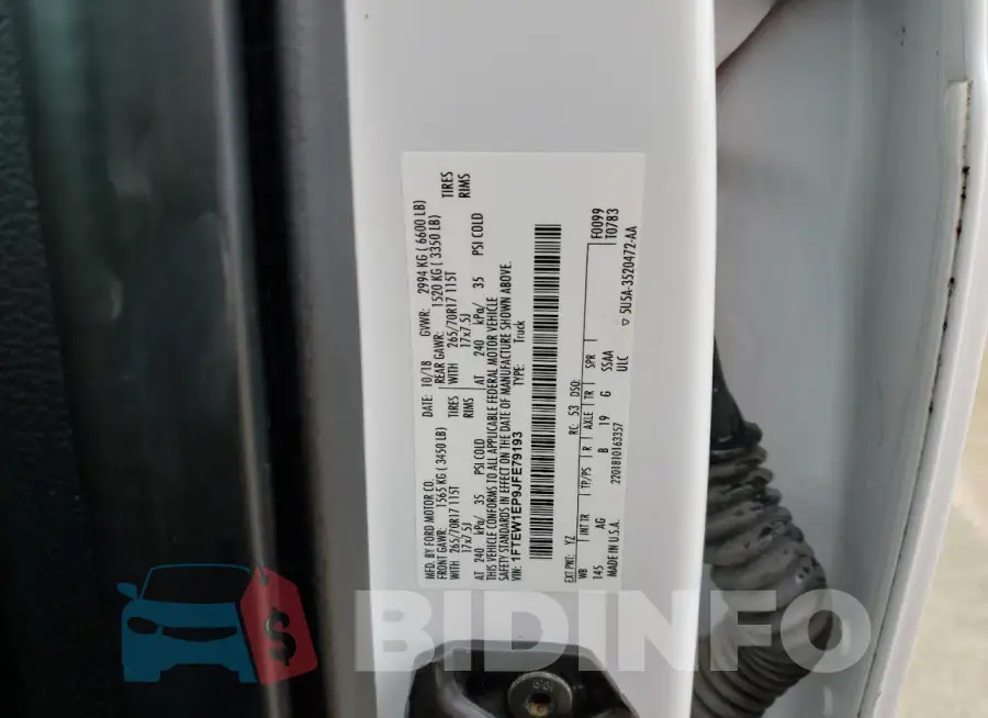 1FTEW1EP9JFE79193 Photo# 12