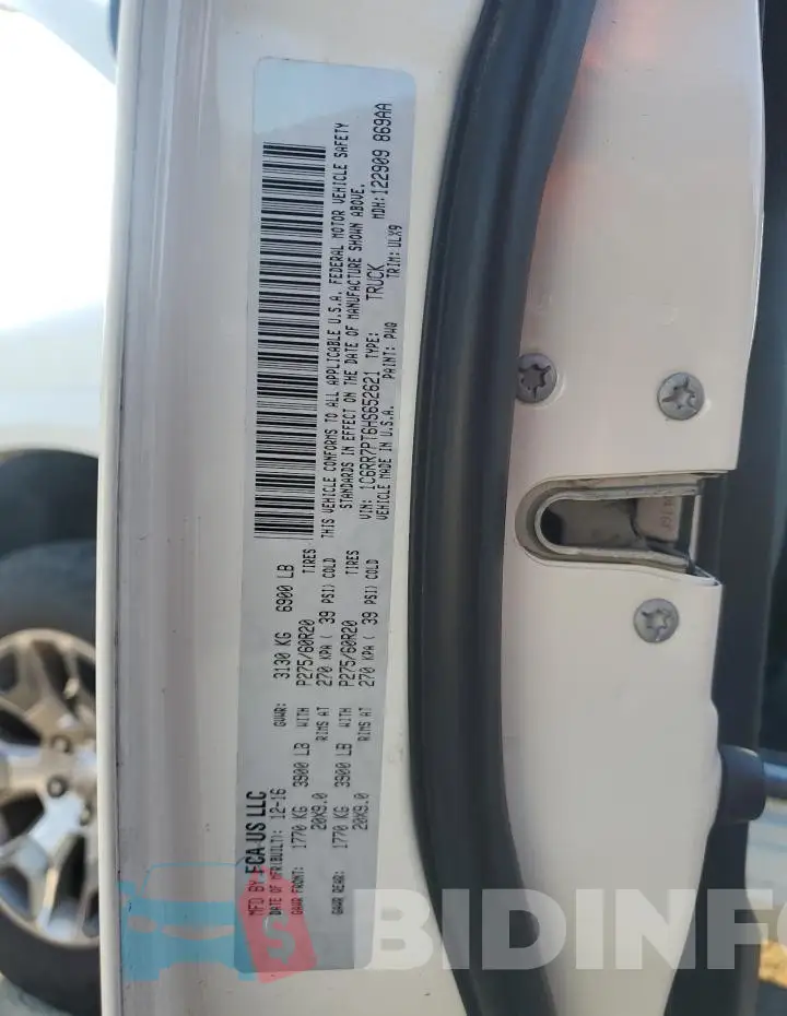 1C6RR7PT6HS652621 Photo# 12