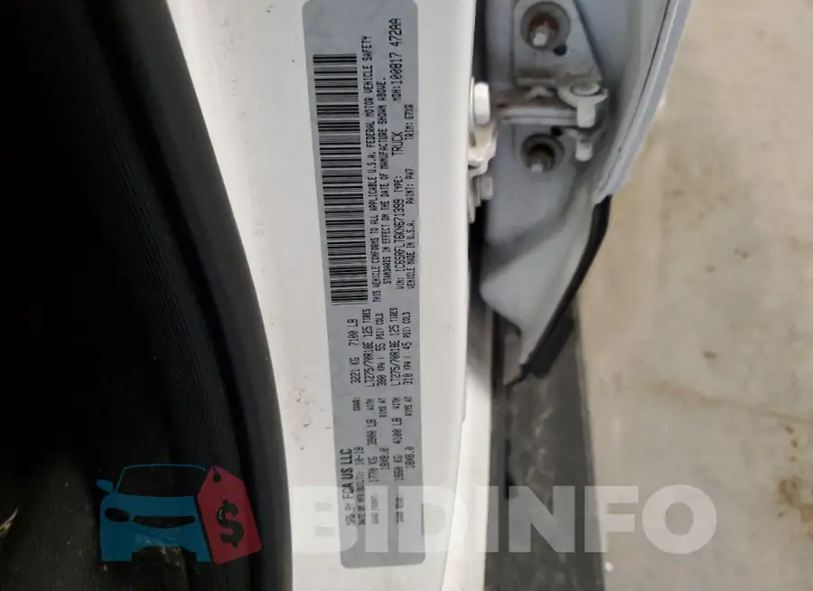 1C6SRFLT6KN671399 Photo# 12