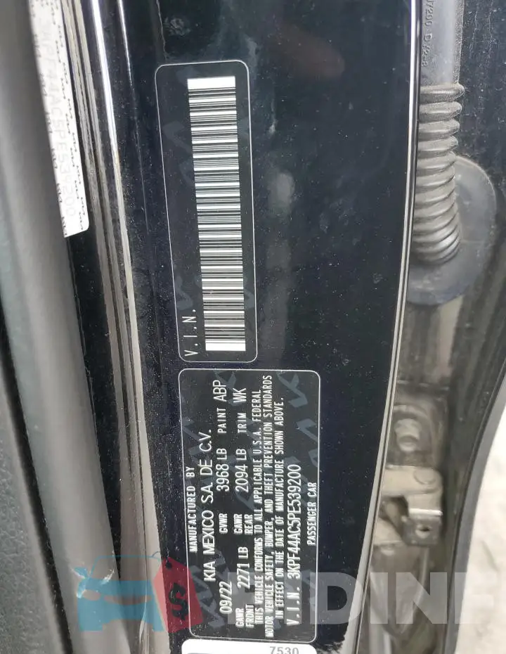 3KPF44AC5PE539200 Photo# 12