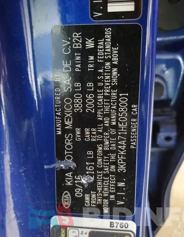3KPFK4A71HE058001 Photo# 12