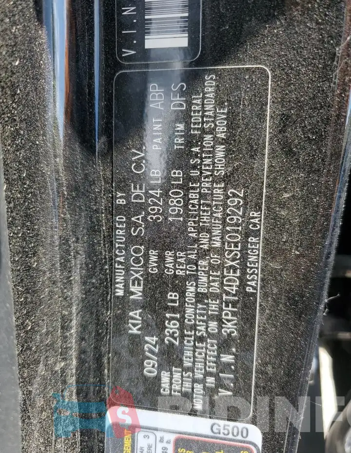 3KPFT4DEXSE019292 Photo# 12
