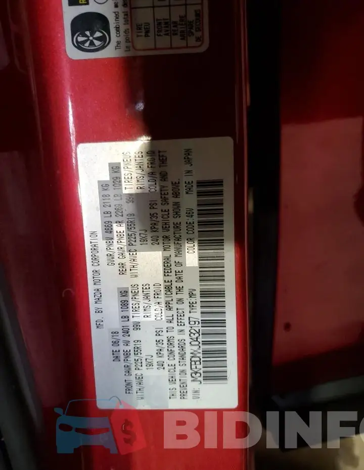JM3KFBDMXJ0432197 Photo# 14