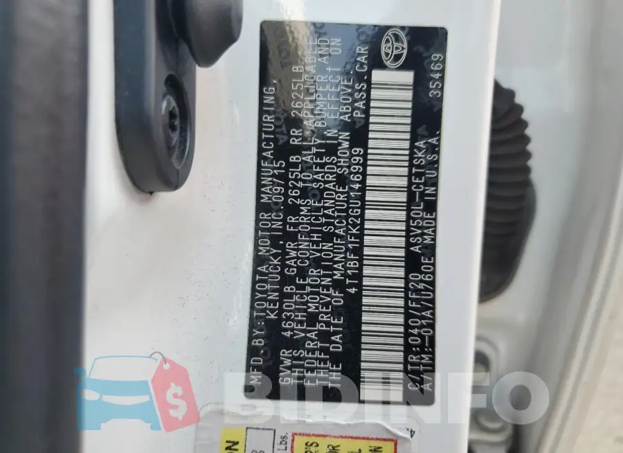 4T1BF1FK2GU146999 Photo# 12