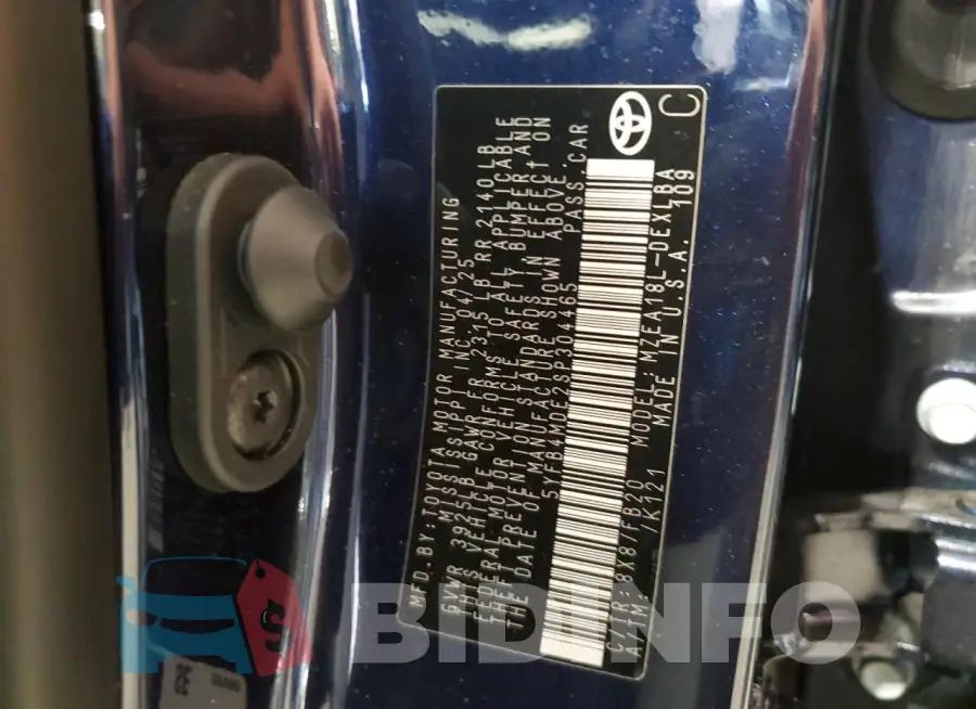 5YFB4MDE2SP304465 Photo# 12