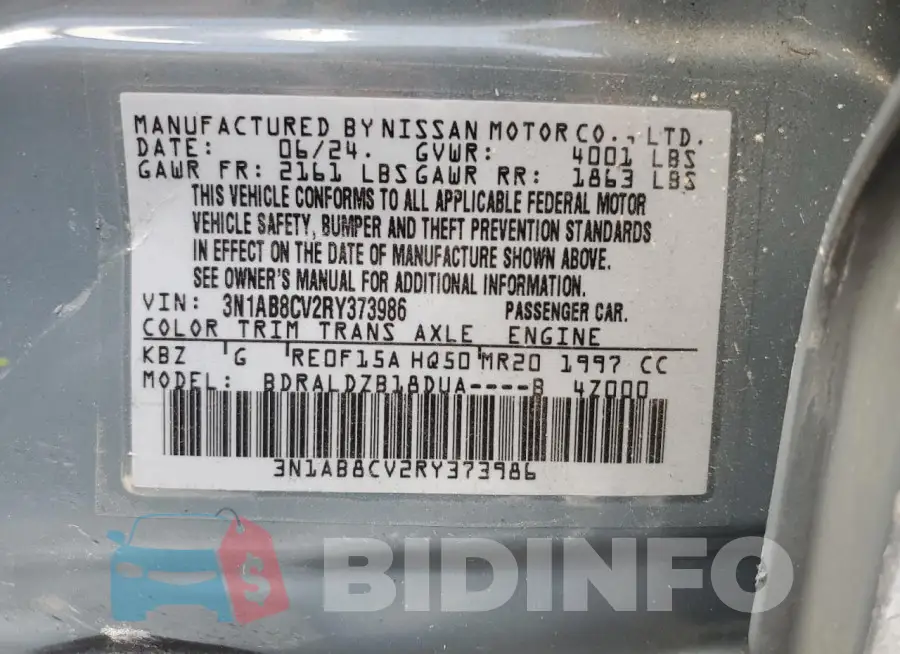 3N1AB8CV2RY373986 Photo# 12