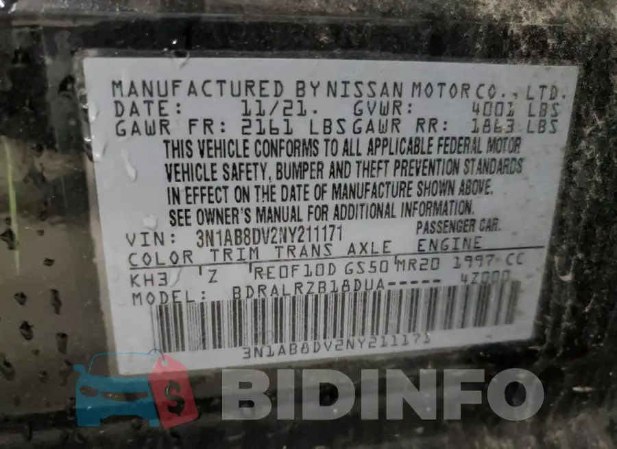3N1AB8DV2NY211171 Photo# 12