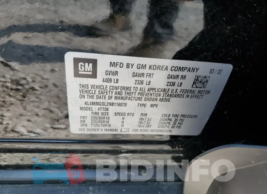 KL4MMGSL2NB116070 Photo# 13