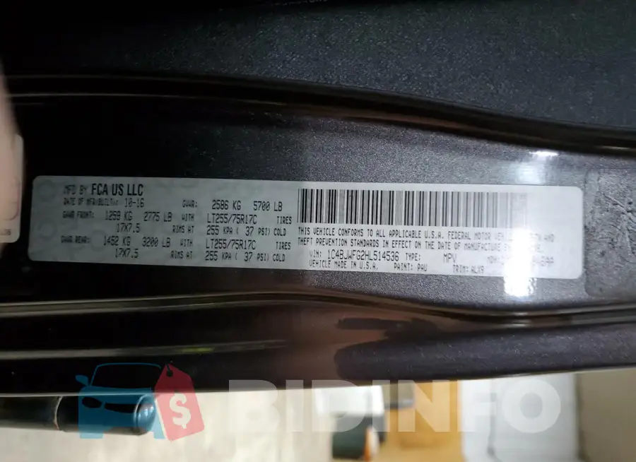 1C4BJWFG2HL514536 Photo# 13